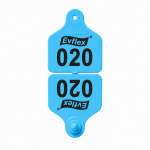 EVS Cattle Double Tag Set - Blue - Image 4