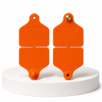 EVS Cattle Double Tag Set - Orange