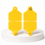 EVS Cattle Double Tag Set - Yellow