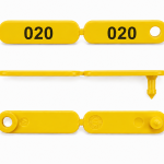 EVS Customizable Sheep Tag - Yellow