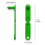 EVS Sheep Tag - Green - Image 2