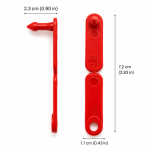 EVS Sheep Tag - Red - Image 2